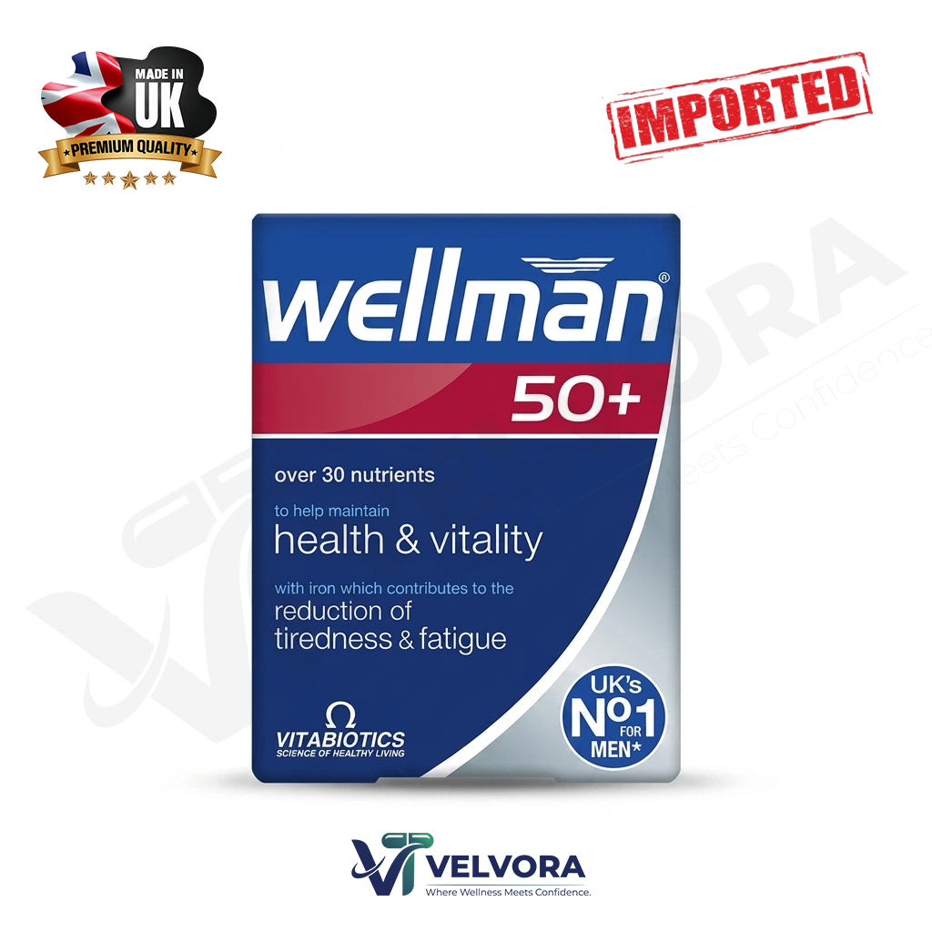 Vitabiotics Wellman 50+ 30 Tablets