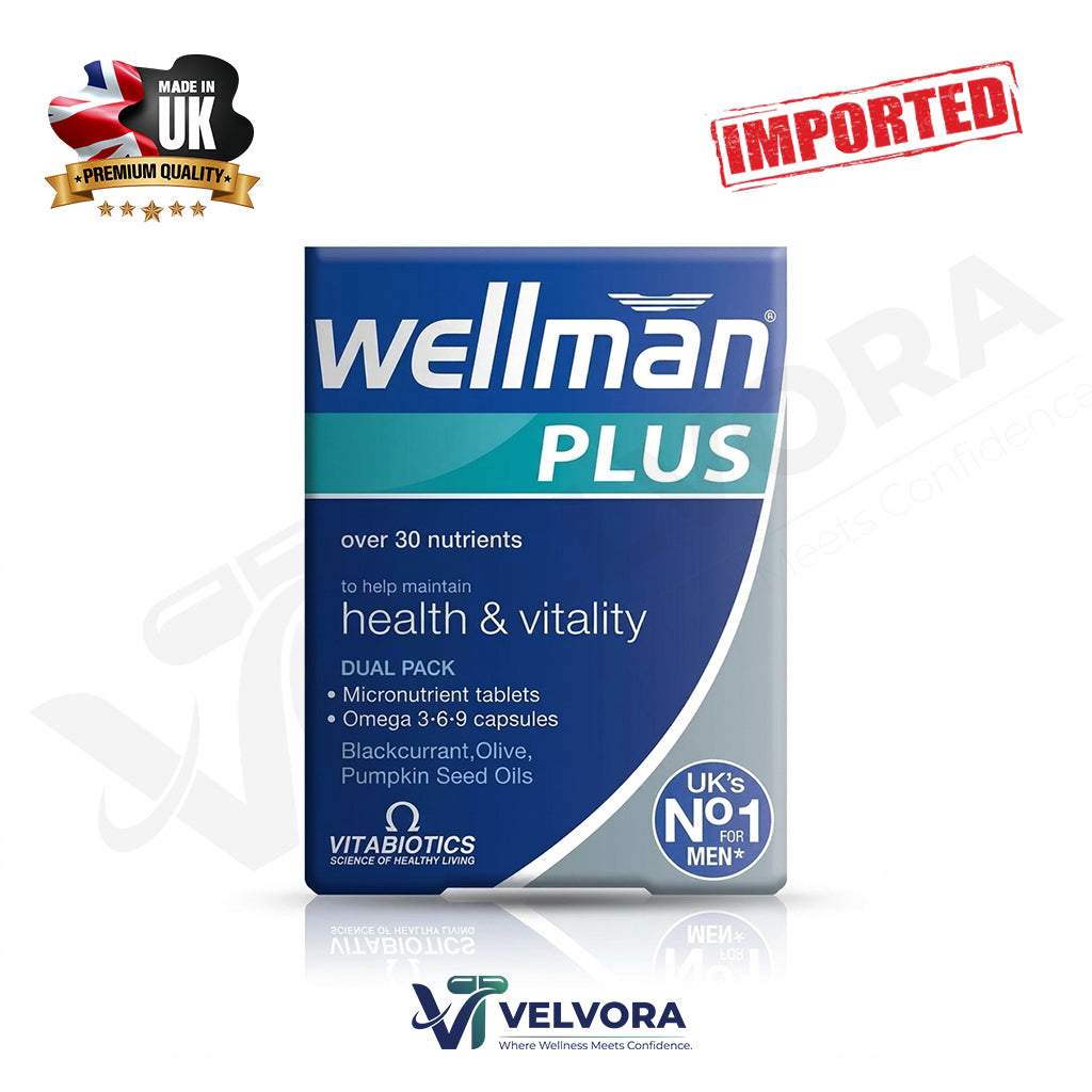 VITABIOTICS Wellman Plus Omega 3-6-9