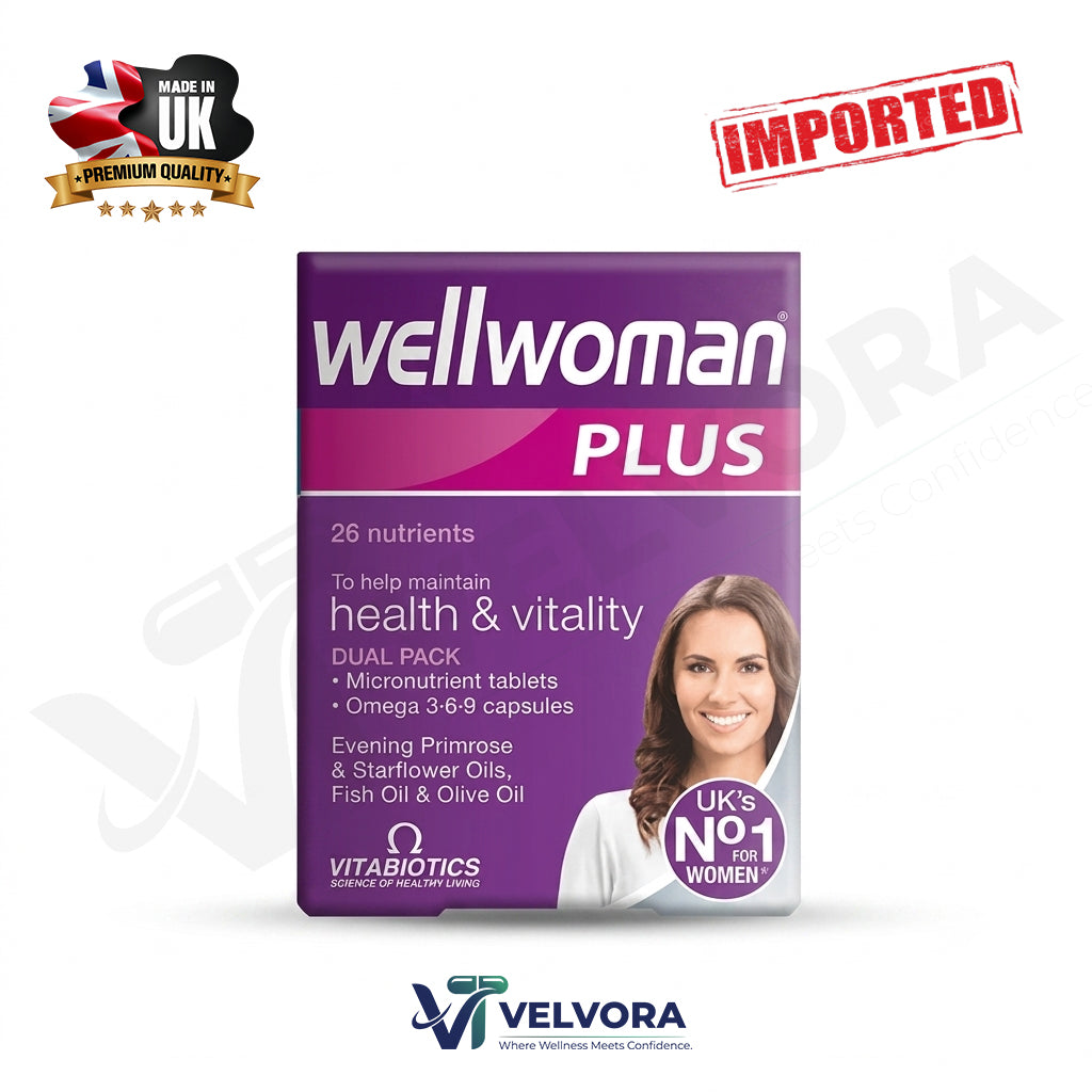 Vitabiotics Wellwoman Plus Omega 3-6-9