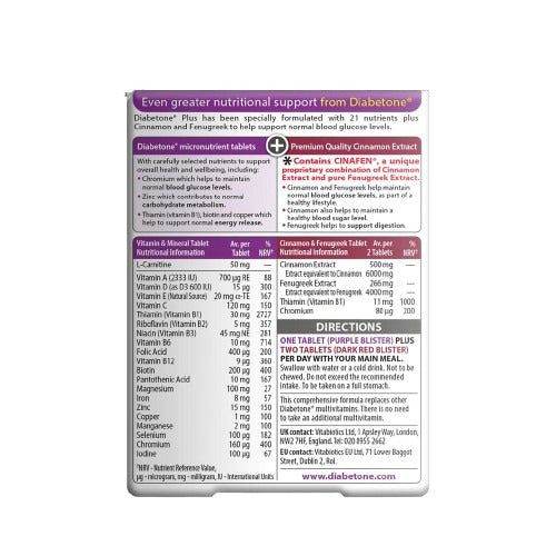 Vitabiotics Diabetone Plus Omega-3
