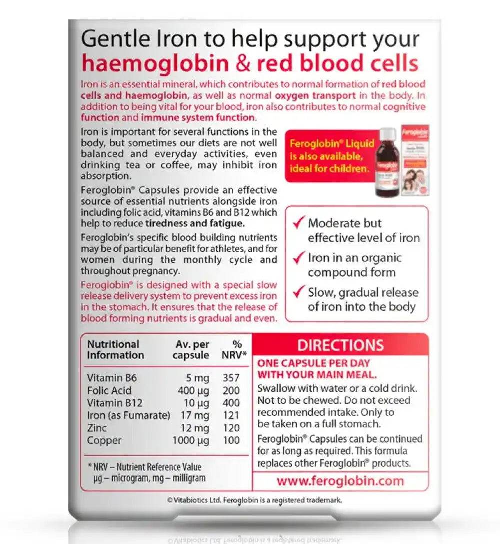 Vitabiotics Feroglobin 30ct