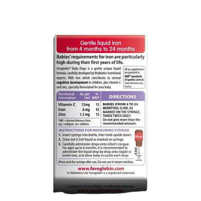 Vitabiotics Feroglobin Baby Drops
