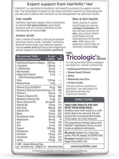 Vitabiotics Hairfollic Her 30 ct