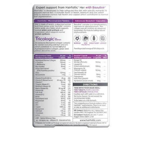 Vitabiotics Hairfollic Her Advanced
