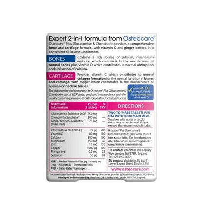 Vitabiotics Osteocare Glucosamine and Chondroitin