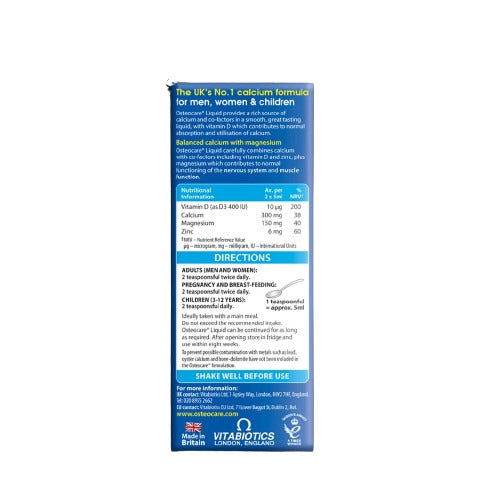 Vitabiotics Osteocare Liquid Original