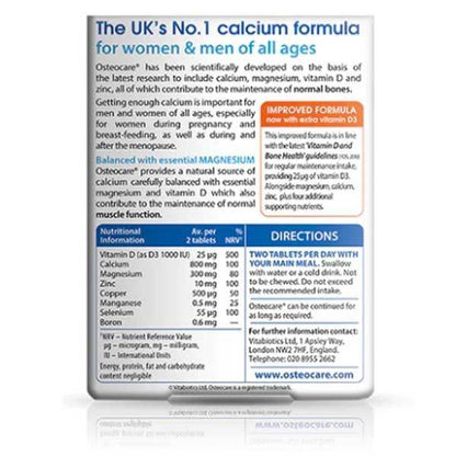 Vitabiotics Osteocare Original 90 Tablets