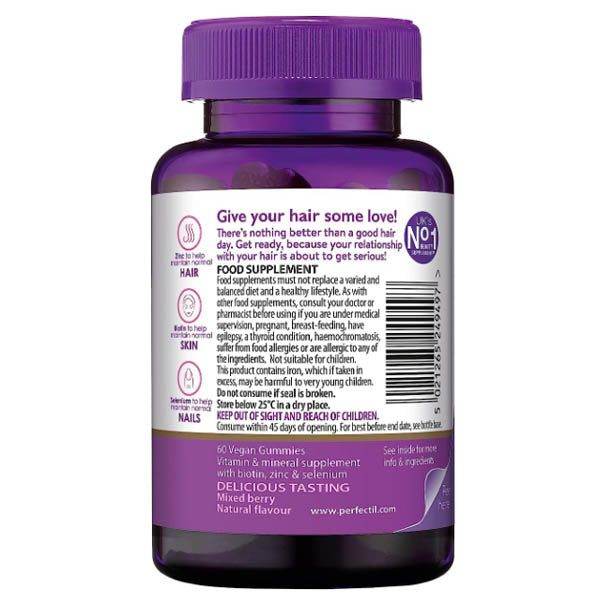 Vitabiotics Perfectil Hairs Crush 60 Gummies