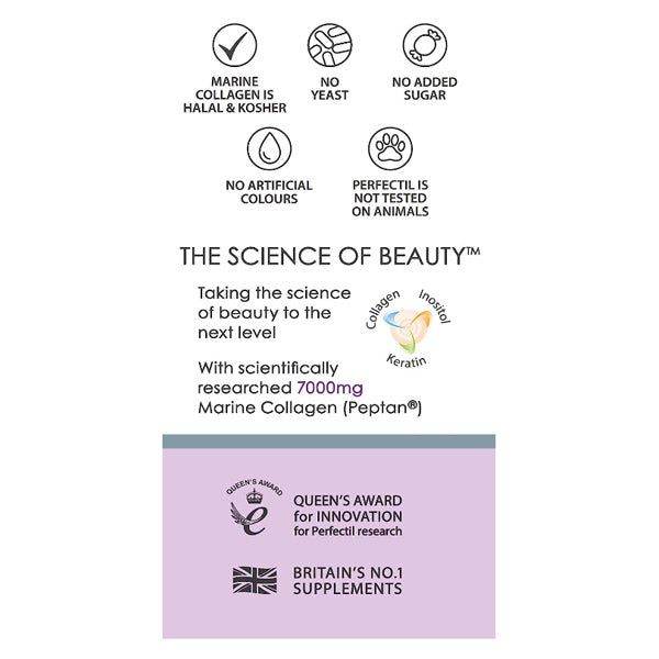 Vitabiotics Perfectil Platinum Collagen Hair - 10 Beauty Drinks