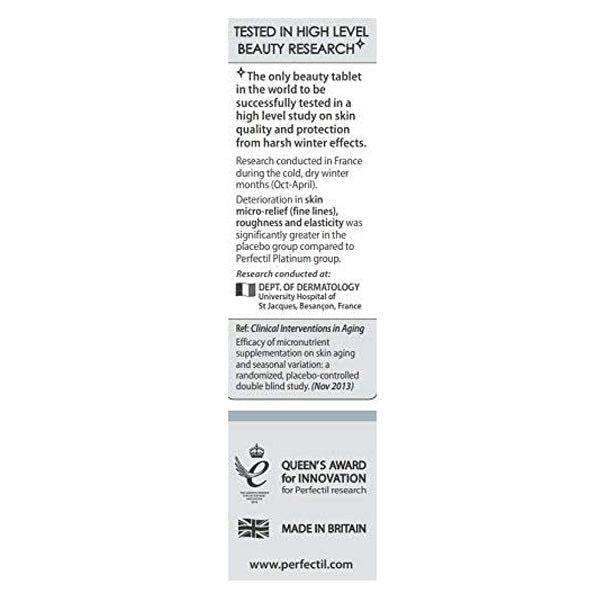 Vitabiotics Perfectil Platinum Skin Radiance 60 Tablets