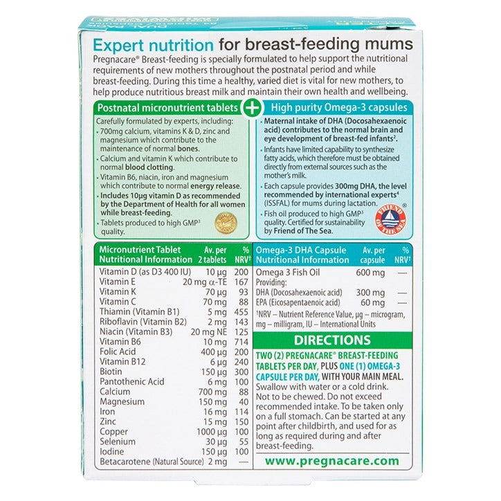 Vitabiotics Pregnacare Breast Feeding