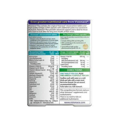 Vitabiotics Visionace Plus Omega-3