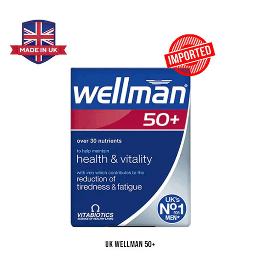 Vitabiotics Wellman 50+ 30 Tablets