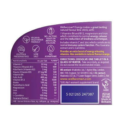 Vitabiotics Wellwoman Energy