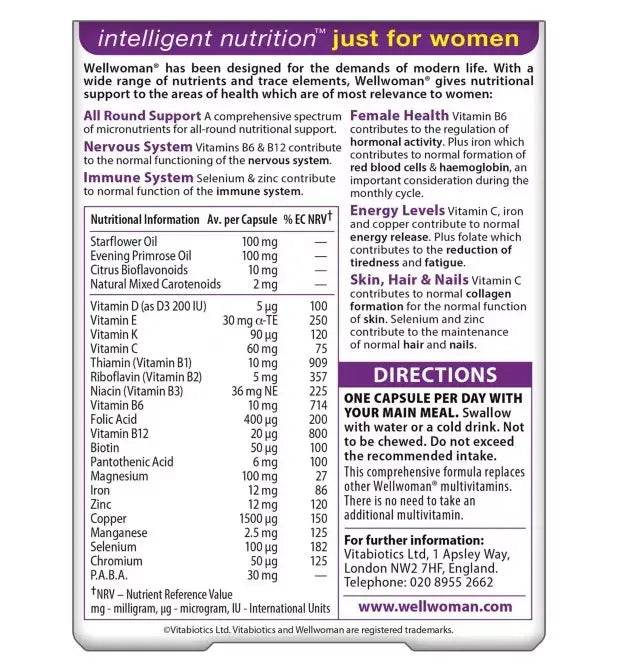 Vitabiotics Wellwoman Original