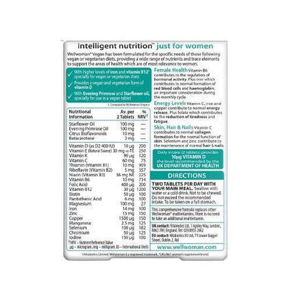 Vitabiotics Wellwoman Vegan